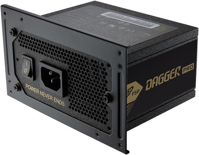 Alt view image 3 of 6 - FSP Dagger Pro 650W Mini ITX Solution / SFX 12V / Micro ATX 80 Plus Gold Certified Full Modular VR / 4K Ready Gaming Power Supply (SDA2-650)