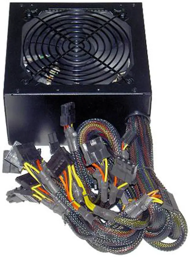 Alt view image 3 of 4 - EPOWER EP-800PM 800W ATX/EPS12V Power Supply with 140mm Fan, Active PFC