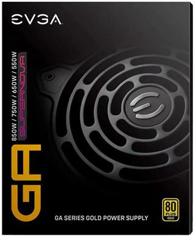 Alt view image 5 of 7 - EVGA SuperNOVA 850 GA, 80 Plus Gold 850W, Fully Modular, Eco Mode, 10 Year Warranty, Includes Power ON Self Tester, Compact 150mm Size, Power Supply 220-GA-0850-X1