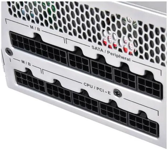 Alt view image 4 of 7 - Silverstone Technology NJ600 Nightjar 600W Completely Fanless 80 Plus Titanium Fully Modular ATX Power Supply, 0 dBA Noise Level