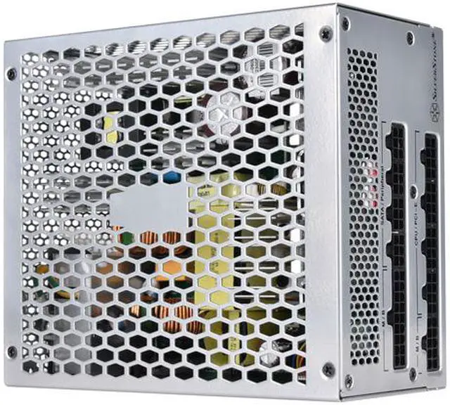 Alt view image 2 of 7 - Silverstone Technology NJ600 Nightjar 600W Completely Fanless 80 Plus Titanium Fully Modular ATX Power Supply, 0 dBA Noise Level