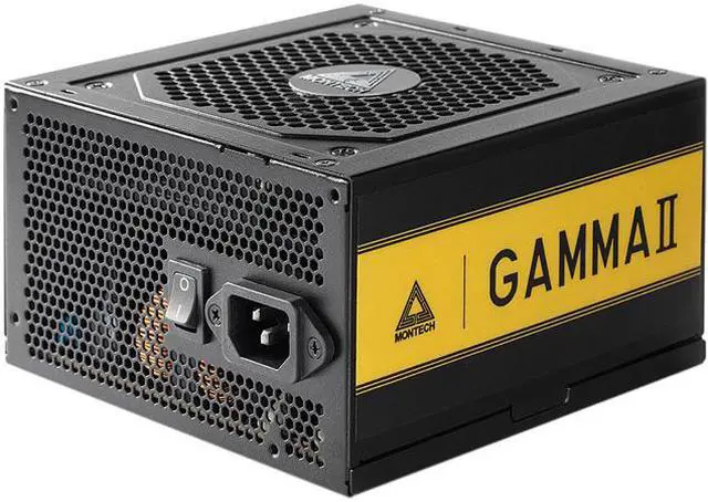 Alt view image 5 of 6 - Montech Gamma II 750W, 80+ Gold Certified PSU, LLC+DC to DC Technology, High Quality Components, 100% Japanese Capacitors, Silent Fan, High Performance, Full Flat Cables