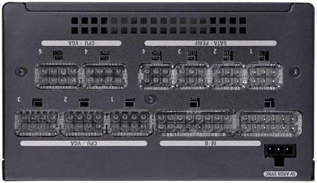 Alt view image 4 of 7 - Super Flower Leadex III ARGB 750W 80+ Gold, 10 Years Warranty, Addressable LEDs With 5V Motherboard Sync/Analog Controlled, ECO Fanless & Silent Mode, Full Modular Power Supply, SF-750F14RG