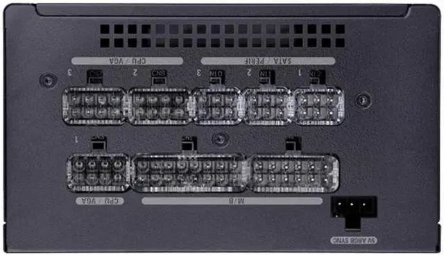 Alt view image 3 of 7 - Super Flower Leadex III ARGB 550W 80+ Gold, 10 Years Warranty, Addressable LEDs With 5V Motherboard Sync/Analog Controlled, ECO Fanless & Silent Mode, Full Modular Power Supply, SF-550F14RG