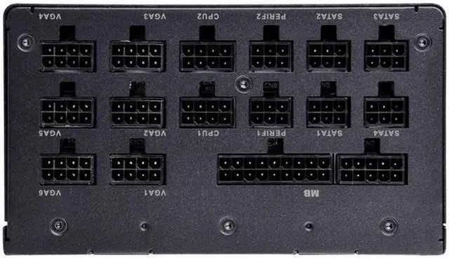 Alt view image 4 of 7 - Super Flower Leadex Platinum SE 1000W 80+ Platinum, 10 Years Warranty, ECO Fanless & Silent Mode, Full Flat Ribbon Modular Power Supply, Dual Ball Bearing Fan, SF-1000F14MP V2