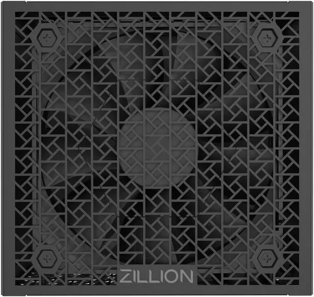 Alt view image 6 of 9 - Super Flower Zillion FP 850W Cybenetics Platinum, Full Modular Embossed Cables, ATX 3.1 / PCIe 5.1, W/12V-2x6 Native Cable, Power Supply, FDB Fan, SF-850Z12FP, Black version
