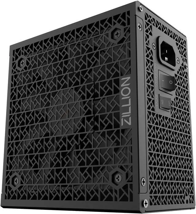 Alt view image 4 of 9 - Super Flower Zillion FP 1200W Cybenetics Platinum, Full Modular Embossed Cables, ATX 3.1 / PCIe 5.1, W/12V-2x6 Native Cable, Power Supply, FDB Fan, SF-1200Z12FG, Black version