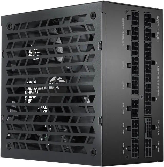 Alt view image 2 of 12 - SAMA P850W ATX 3.1 Power Supply, 850W, Cybenetics Platinum Standards, PCIE 5.1 Ready, Full Modular, 850W Gaming PSU, Premium Japanese Capacitor, FDB Fan, Black version