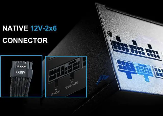 Alt view image 8 of 12 - SAMA P850W ATX 3.1 Power Supply, 850W, Cybenetics Platinum Standards, PCIE 5.1 Ready, Full Modular, 850W Gaming PSU, Premium Japanese Capacitor, FDB Fan, Black version