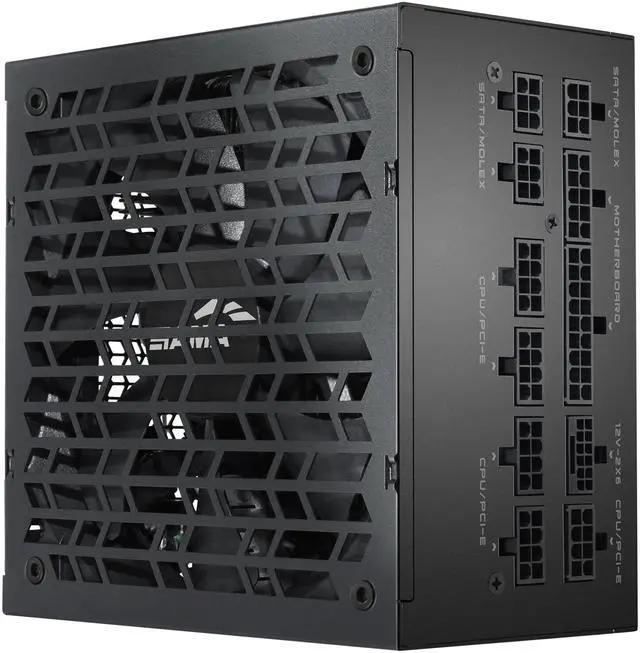 Alt view image 11 of 11 - SAMA G750W ATX 3.1 Power Supply, 750W, Cybenetics Gold Standards, PCIe 5.1 Ready, Full Modular, Japanese Capacitors, FDB Fan, Black Version