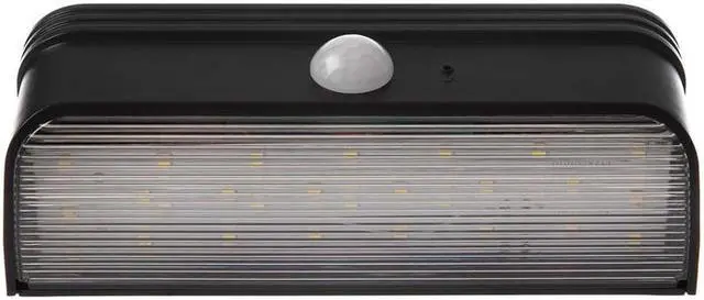 Alt view image 4 of 10 - Home Zone Security Solar Step Lights - Motion Sensor LED Outdoor Deck and Step Lights with No Wiring Required, 2-Pack, Black (ELI0989V)