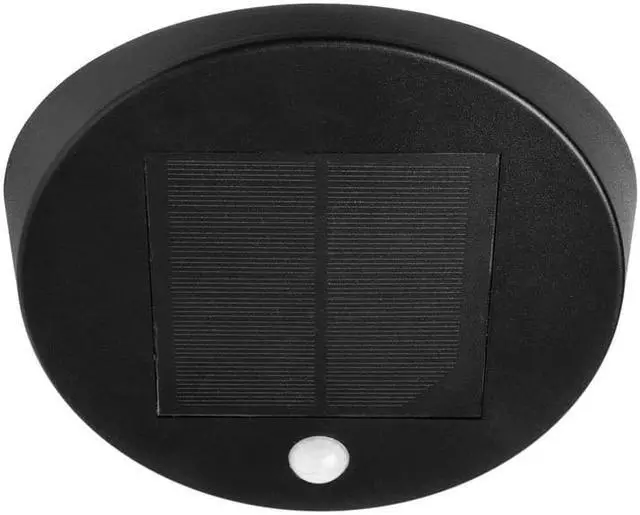 Alt view image 5 of 13 - Home Zone Security Solar Down Light - Motion Sensor Wall Mount 3000K Solar Light, No Wiring Required (1-Pack)