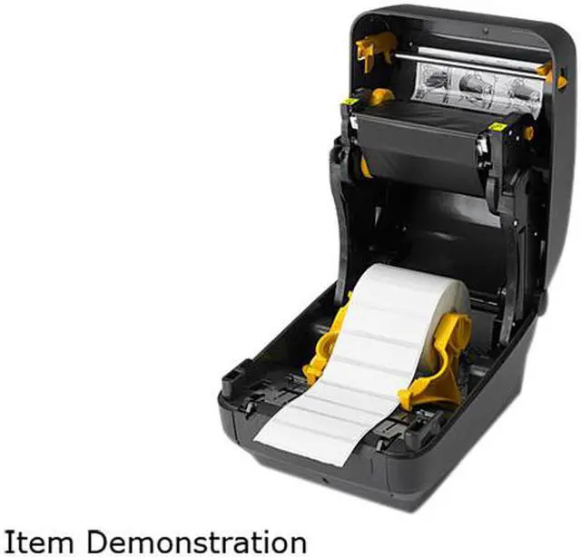 Alt view image 3 of 3 - Zebra ZD500R 4" Desktop Thermal Transfer Label Printer, 203 dpi, USB, Serial, Centronics Parallel, Ethernet, RFID-UHF US/CA - ZD50042-T012R1FZ