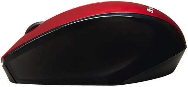 Alt view image 3 of 3 - Verbatim 97995 Wireless Multi-Trac Blue LED Optical Mouse (Red)