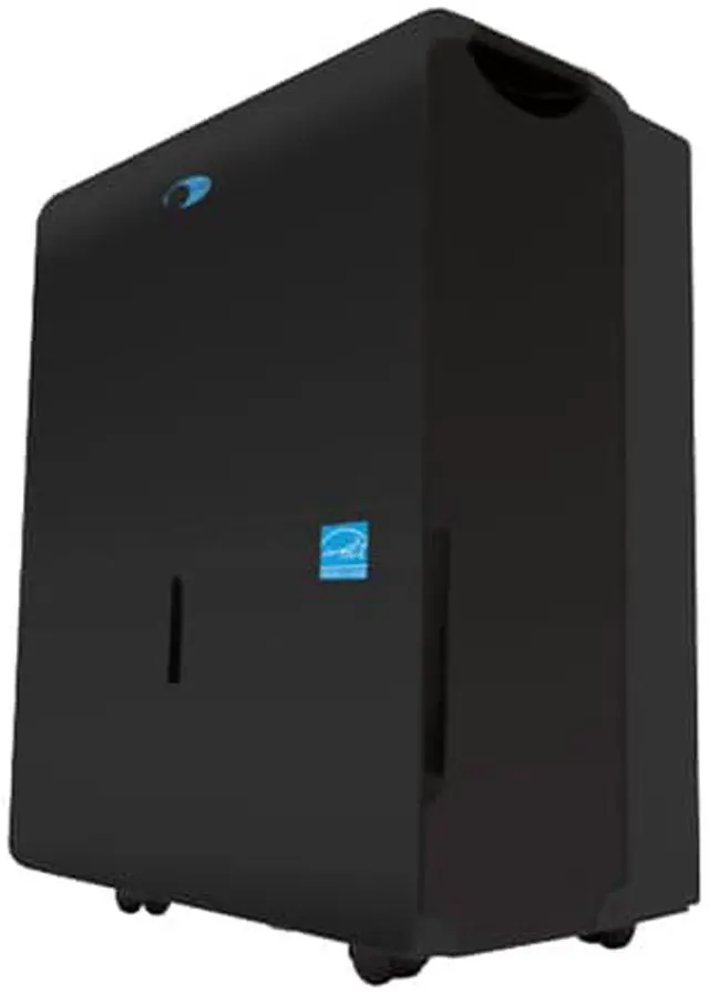 Alt view image 3 of 7 - Whynter Elite D-Series Energy Star 65 Pint Portable Dehumidifier, Black