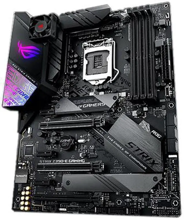 Alt view image 2 of 5 - ASUS ROG STRIX Z390-E GAMING Intel Z390 1151 LGA ATX Desktop Motherboard A (Renewed)