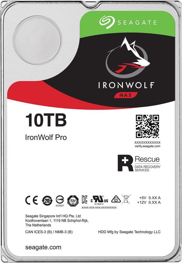 IronWolf 8TB SATA III 3.5 Internal NAS Hard Drive, 7200 RPM