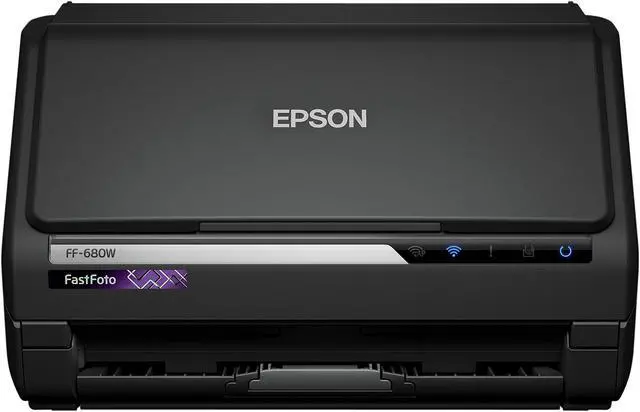 Alt view image 6 of 8 - Epson FastFoto FF-680W Wireless High-speed Photo Scanning System for PC and Mac