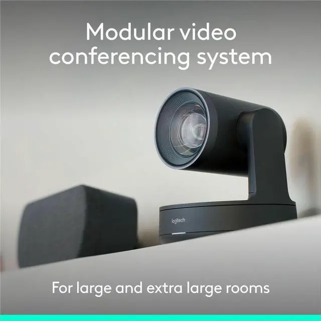Alt view image 6 of 8 - Logitech Rally Plus 4K Ultra-HD Video Conference System for Large to Extra Large Rooms | 960-001225