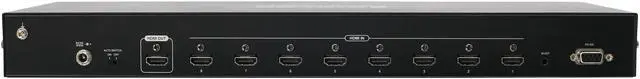Alt view image 3 of 5 - IOGEAR True 4K 8-Port Switcher with HDMI connection (TAA Compliant) GHSW8481