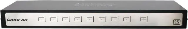 Alt view image 2 of 5 - IOGEAR True 4K 8-Port Switcher with HDMI connection (TAA Compliant) GHSW8481