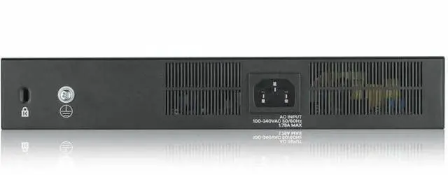 Alt view image 3 of 4 - ZyXEL GS1920-8HPv2 8-Port Gigabit Smart Nebula Cloud Managed PoE Switch, 8 PoE+ Ports at 130W with 2 SFP Uplinks