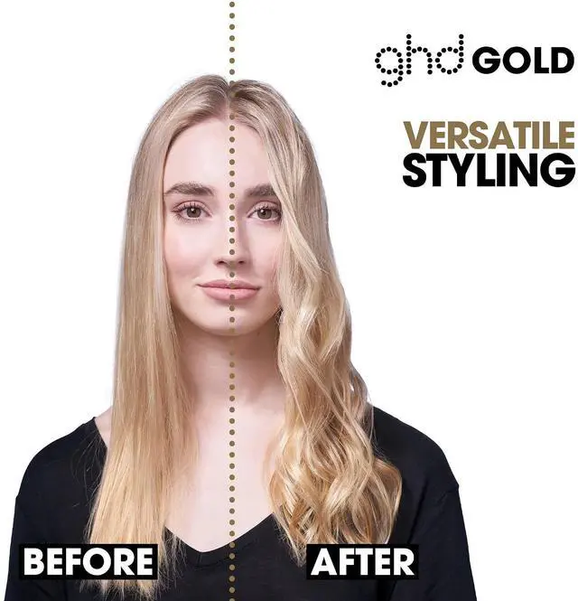 Alt view image 4 of 10 - GHD Gold 1" Flat Iron Hair Straightener | Professional Ceramic Hair Straightening Styling Tool for Stronger Hair & More Color Protection