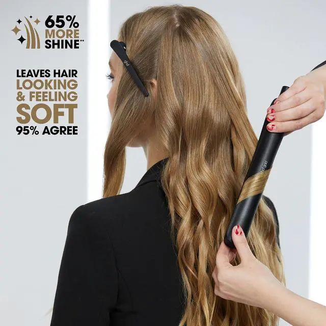 Alt view image 5 of 10 - GHD Gold 1" Flat Iron Hair Straightener | Professional Ceramic Hair Straightening Styling Tool for Stronger Hair & More Color Protection