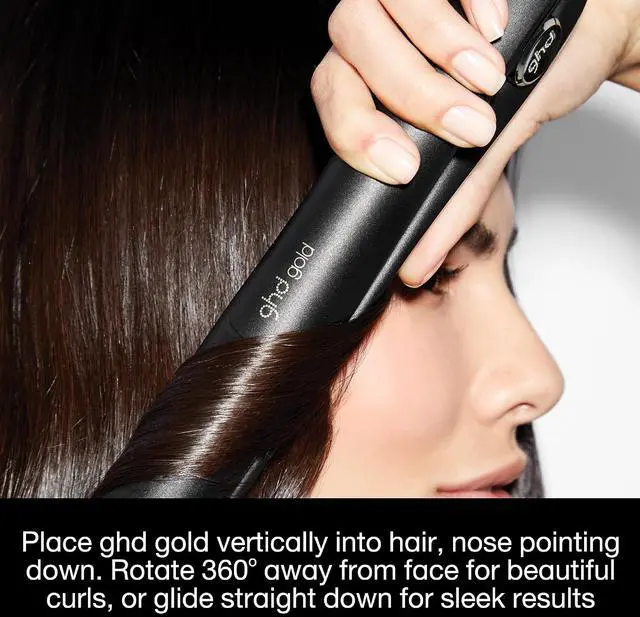 Alt view image 6 of 10 - GHD Gold 1" Flat Iron Hair Straightener | Professional Ceramic Hair Straightening Styling Tool for Stronger Hair & More Color Protection