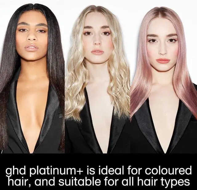 Alt view image 15 of 16 - Ghd Platinum+ Styler ? 1" Flat Iron Hair Straightener, Professional Ceramic Hair Styling Tool for Stronger Hair, More Shine, & More Color Protection