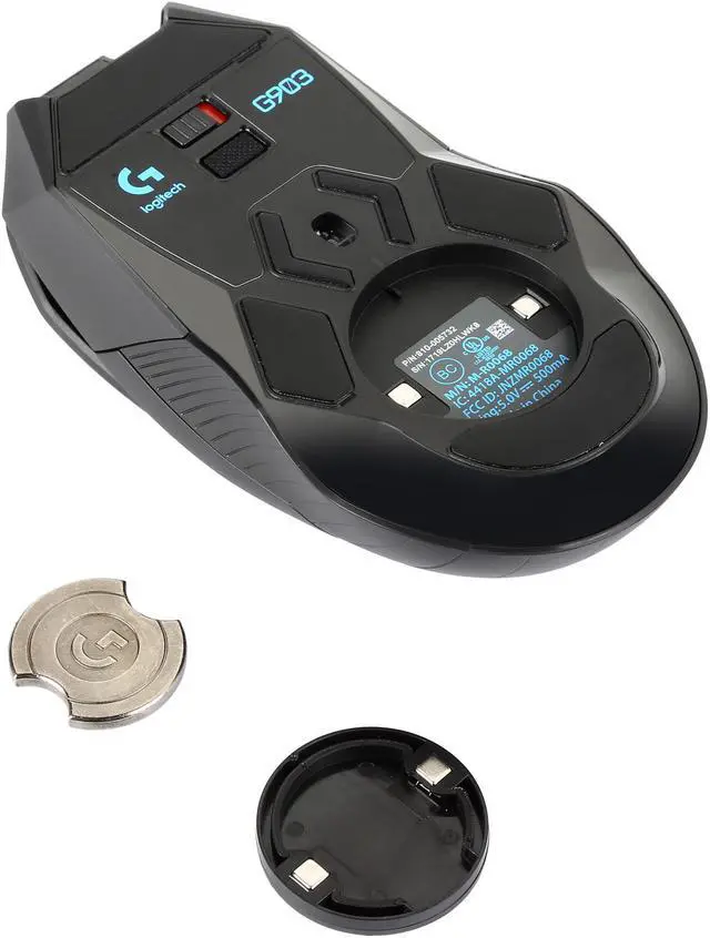 Alt view image 6 of 7 - Logitech G903 LIGHTSPEED Gaming Mouse with POWERPLAY Wireless Charging Compatibility
