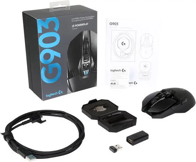 Alt view image 7 of 7 - Logitech G903 LIGHTSPEED Gaming Mouse with POWERPLAY Wireless Charging Compatibility