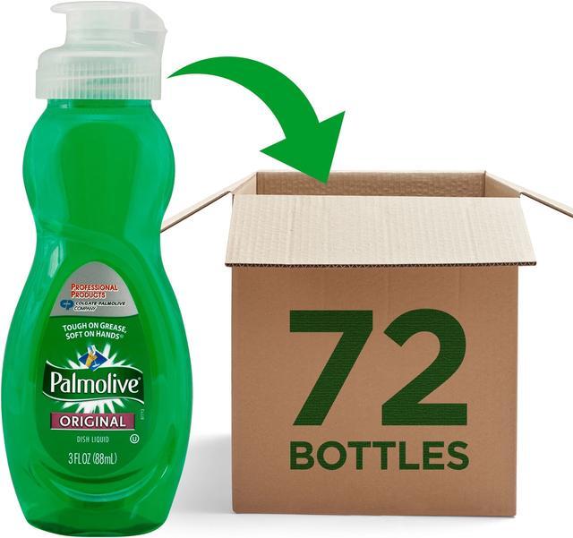 Alt view image 3 of 3 - Palmolive Dishwashing Liquid, Original Scent, 3 oz Bottle, 72/Carton