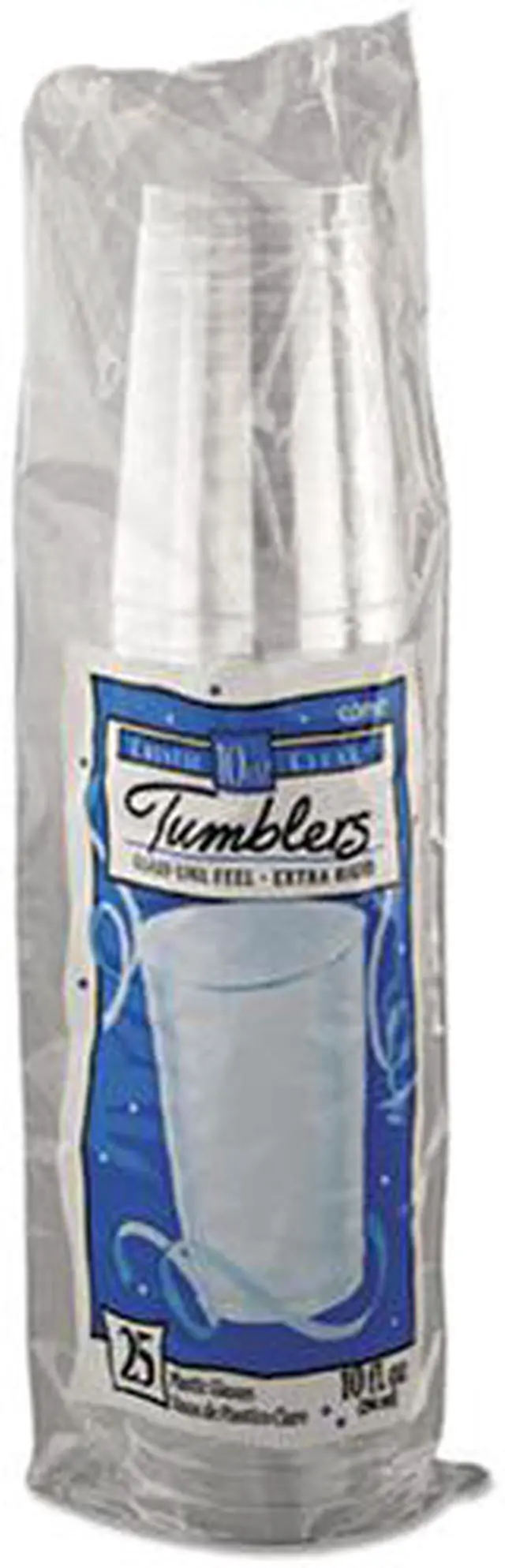 Alt view image 2 of 2 - WNA T10 Comet Plastic Tumblers, Cold Drink, Clear, 10oz, 500/Carton