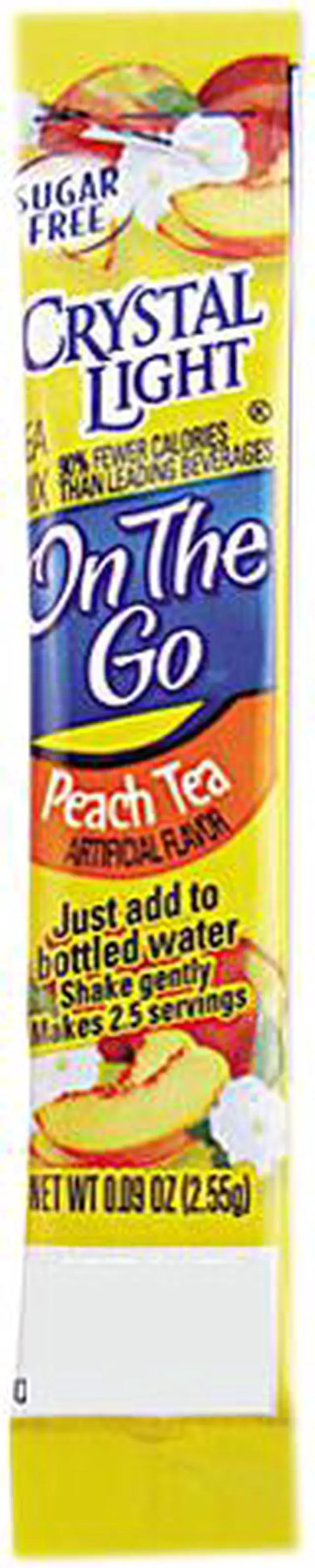 Main image of Flavored Drink Mix, Peach Tea, 30 .09Oz Packets/Box