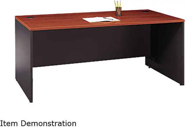 Main image of Series C Collection 72w Desk Shell, Hansen Cherry
