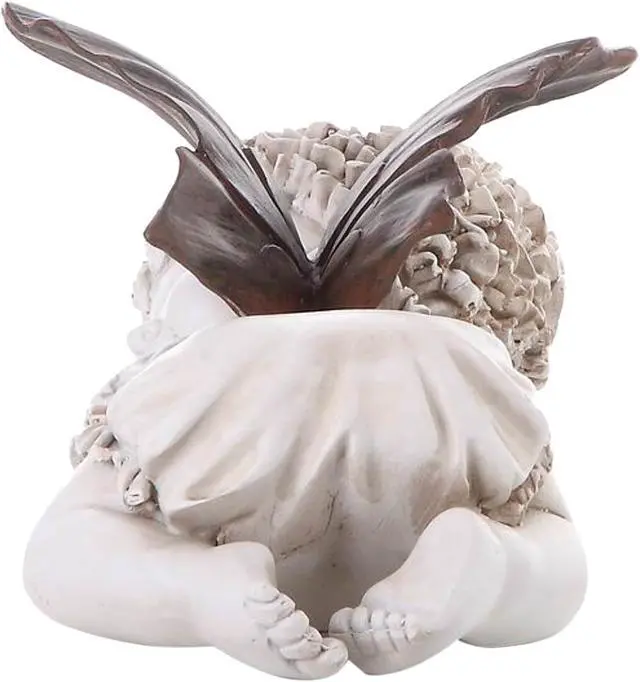 Alt view image 3 of 7 - hi-line gift ltd sleeping baby fairy statue