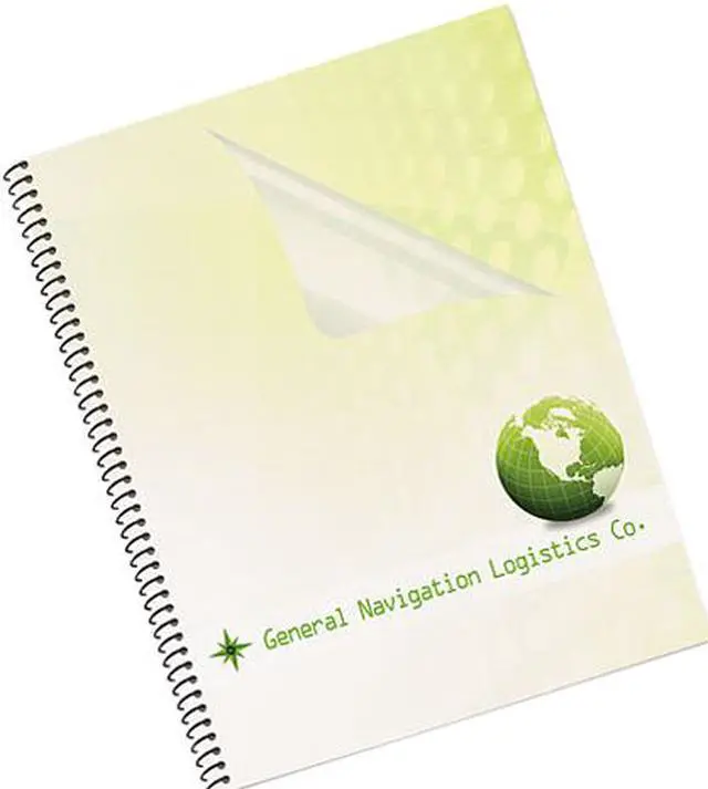 Main image of Fellowes Cover,Bnd,Pet,Ltr,7ml,Clr 5242401