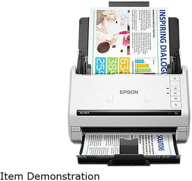 Alt view image 6 of 7 - Epson DS-530 II Duplex 600 dpi 35ppm USB 3.0 Document Scanner