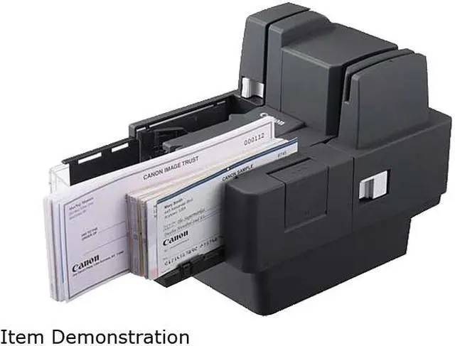 Alt view image 7 of 8 - Canon imageFORMULA CR-120N (2693C001) Check Transport High Speed Document Scanner