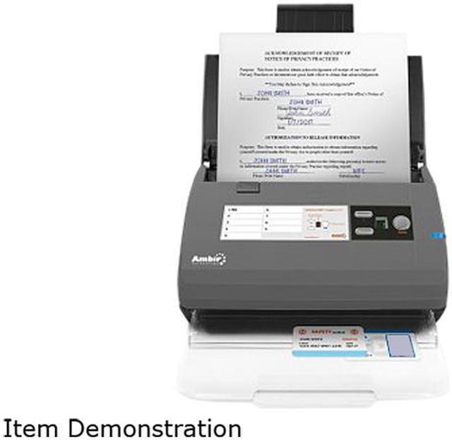 Alt view image 2 of 2 - Ambir ImageScan Pro 830ix Sheetfed Scanner - 600 dpi Optical