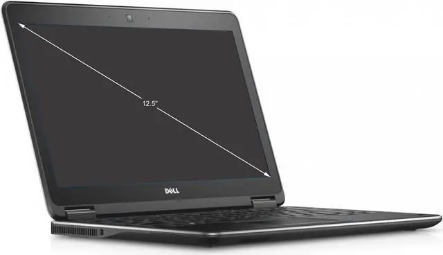 Alt view image 2 of 3 - DELL Latitude E7250 12.5" 1366x768 Notebook PC, Intel Core i5-5300U 2.3GHz, 8GB DDR3 RAM, 256GB SSD, Win-10 Pro x64 Grade B