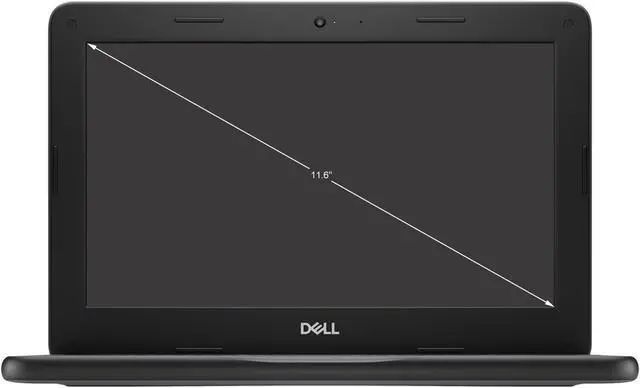 Alt view image 10 of 12 - Dell 3100 11.6" Chromebook HD N4020 4GB 16GB eMMC Chrome OS 0JWC5