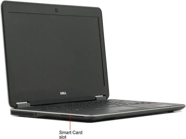 Alt view image 5 of 12 - Dell Latitude E7240 12.5 in Laptop - Intel Core i5 4300U 4th Gen 1.9 GHz 4GB 128GB SSD Windows 10 Pro 64-Bit - Webcam