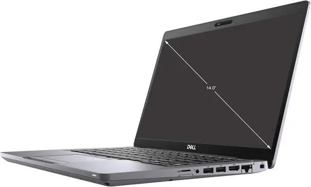 Alt view image 6 of 6 - Dell Latitude 5000 5410 14" Notebook - Full HD - 1920 x 1080 - Intel Core i5 (10th Gen) i5-10210U Quad-core (4 Core) 1.60 GHz - 8 GB RAM - 256 GB SSD - Windows 10 Pro - Intel UHD Graphics 620 - E