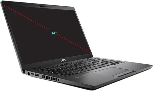 Alt view image 2 of 8 - Dell Latitude 5000 5400 14" Chromebook - HD - 1366 x 768 - Intel Core i3 (8th Gen) i3-8145U Dual-core (2 Core) 2.10 GHz - 4 GB RAM - 128 GB SSD - Carbon Fiber - Chrome OS - Intel UHD Graphics 620