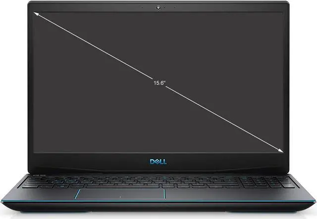 Alt view image 2 of 3 - Dell G3 15 3500 15.6" 16GB 1TB Intel Core i7-10750H X6 2.6GHz, Eclipse Black