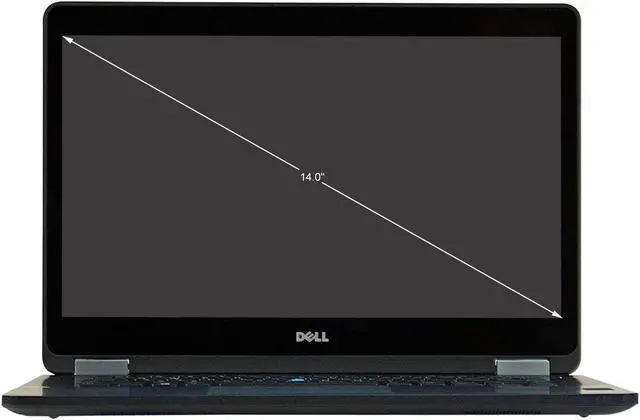 Alt view image 6 of 9 - Dell Latitude E7470 14.0-in Laptop - Intel Core i7 6600U 6th Gen 2.60 GHz 8GB 256GB SSD Windows 10 Pro 64-Bit - Bluetooth, Webcam