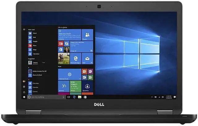 Main image of Dell Latitude 5480 14.0-in Laptop - Intel Core i5 7300U 7th Gen 2.60 GHz 16GB 1TB SSD Windows 10 Pro 64-Bit - Webcam