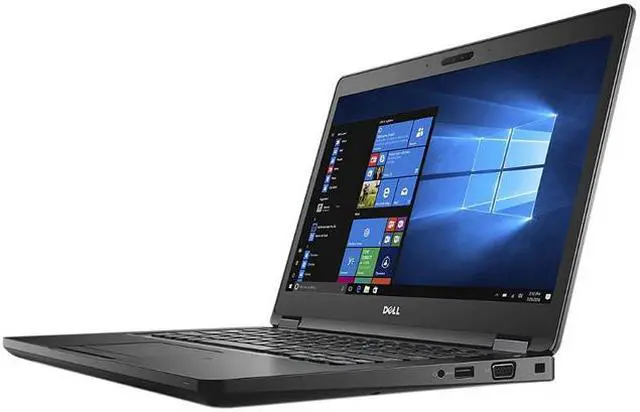 Alt view image 2 of 5 - Dell Latitude 5480 14.0-in Laptop - Intel Core i5 6300U 6th Gen 2.40 GHz 8GB 256GB SSD Windows 10 Pro 64-Bit - Bluetooth, Webcam